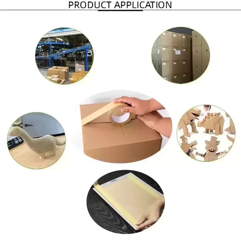 Water Activated Non-reinforced Kraft Paper Tape